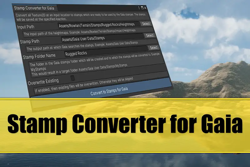 Stamp Converter for Gaia Asset Thumbnail