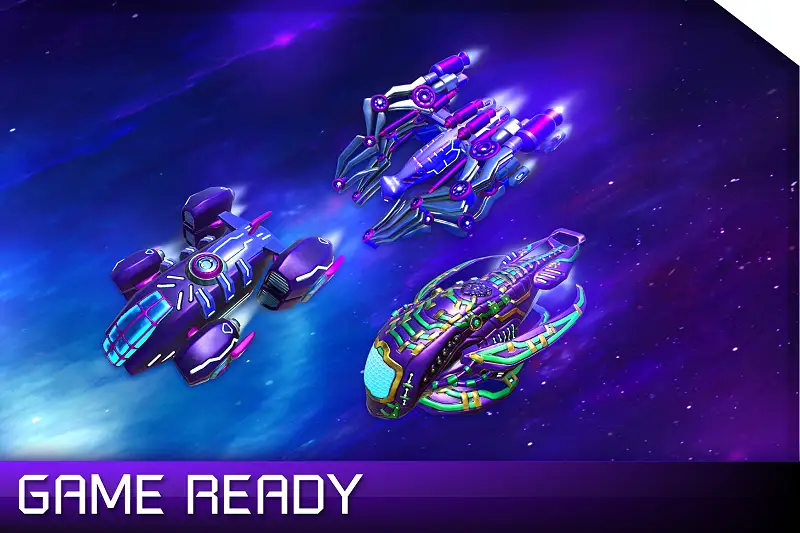 3D Spaceships Pack #6d Reloaded Asset Thumbnail