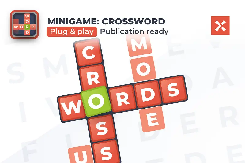 Crossword Puzzle Game Template Asset Thumbnail