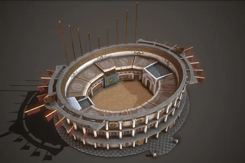 Ancient Colosseum 01 Asset Thumbnail