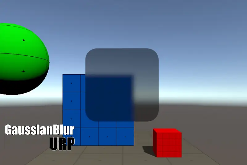 Gaussian Blur for URP Asset Thumbnail