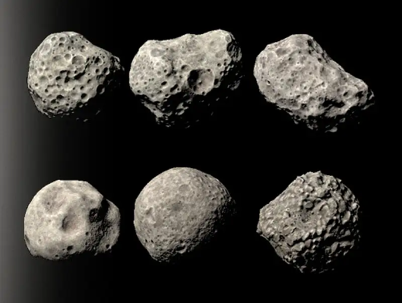 Asteroids 3D Models Asset Thumbnail