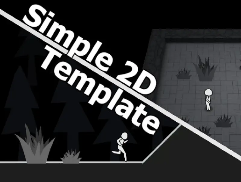 Simple 2D Template Asset Image