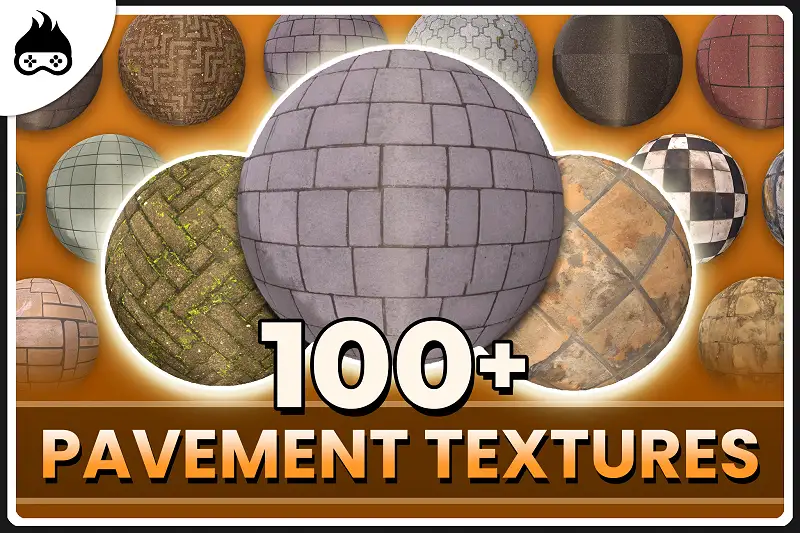 100+ Realistic Pavement Textures Asset Thumbnail