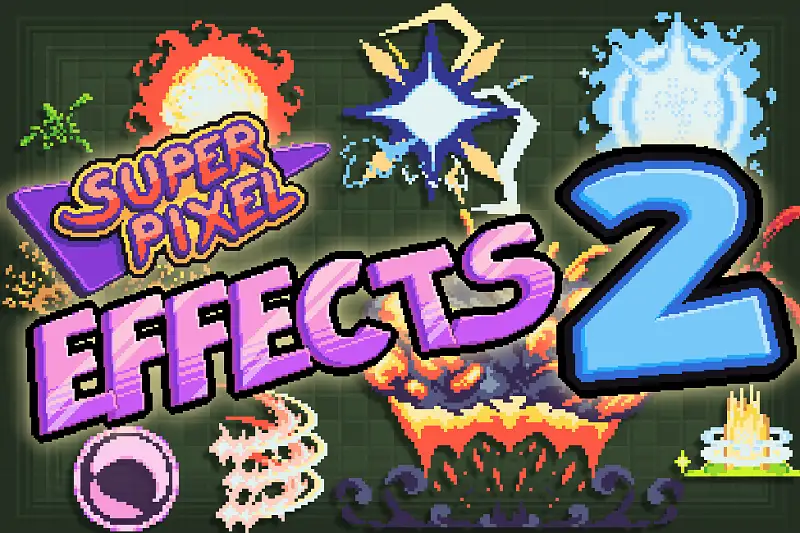 Super Pixel Effects Pack 2 Asset Thumbnail
