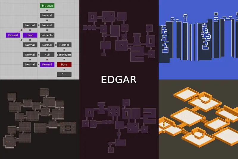 Procedural Level Generator for Unity Asset Thumbnail