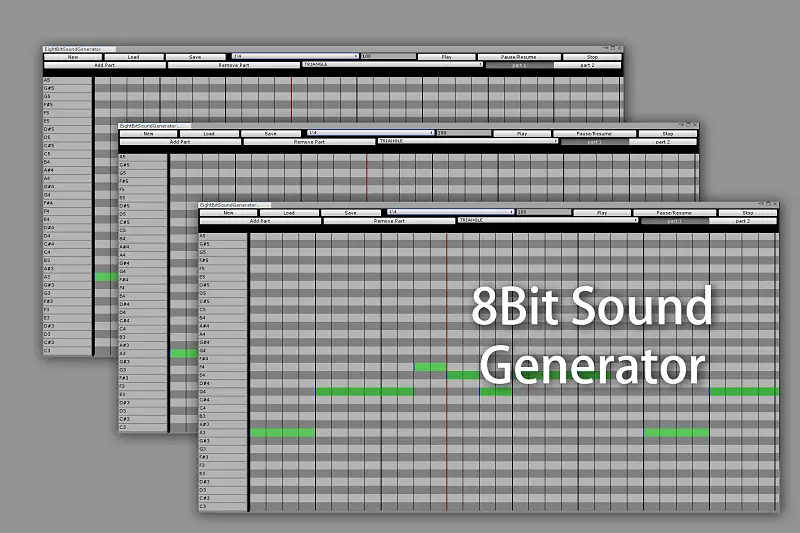 8Bit Sound Generator Asset Thumbnail