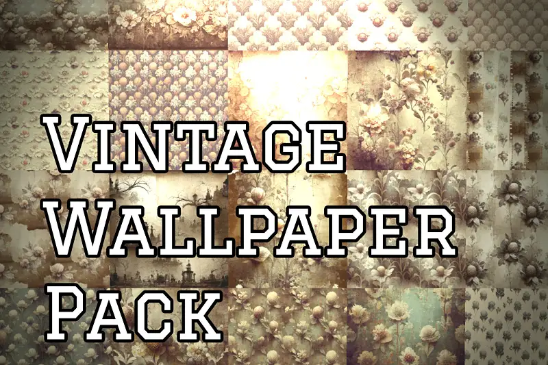 Vintage Wallpaper Pack for Unity Asset Thumbnail