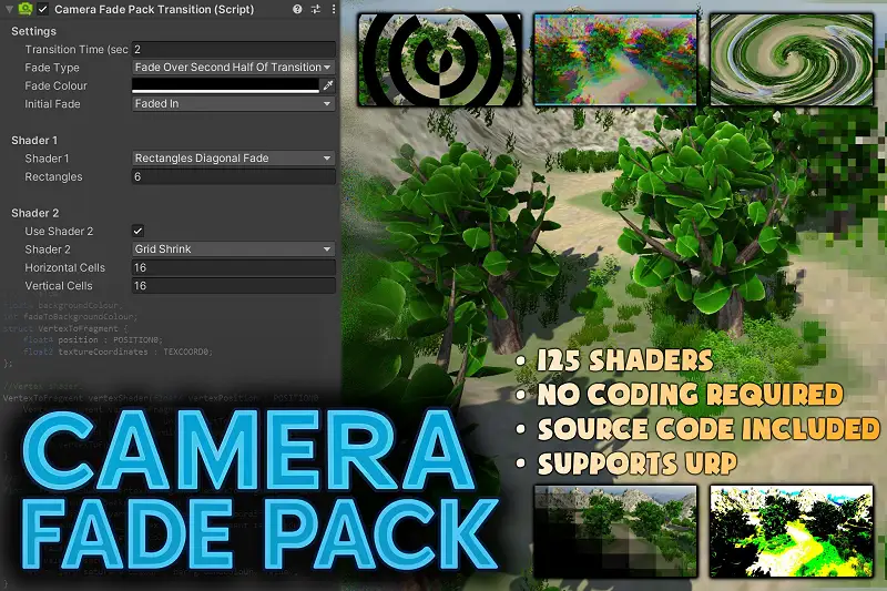 Camera Fade Pack Asset Thumbnail