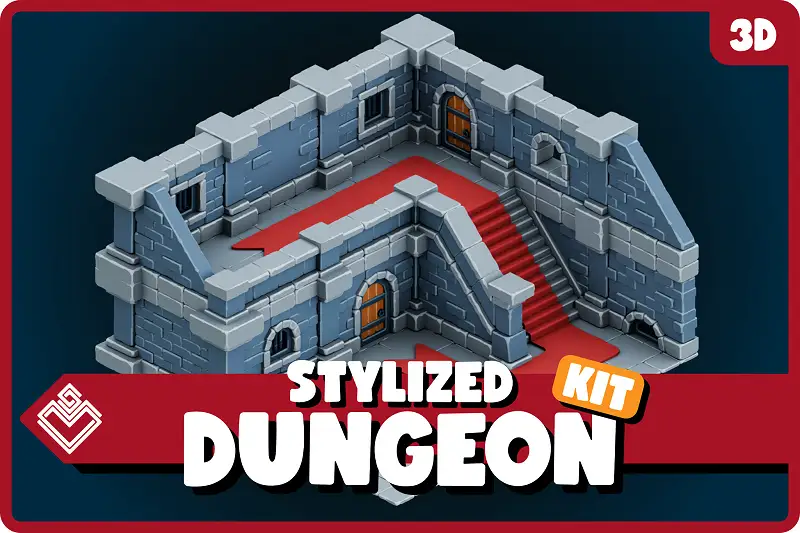 Heartpiece - Stylized Dungeon Kit Asset Thumbnail