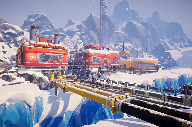 Modular Arctic Base Environment Asset Thumbnail