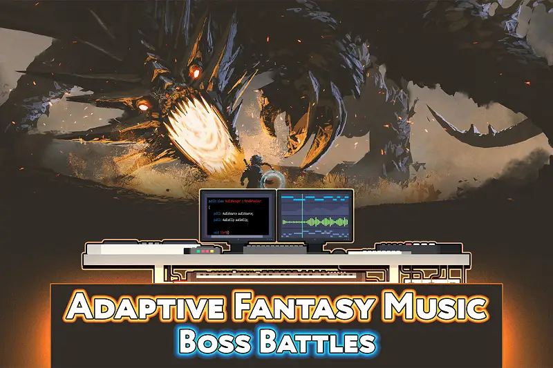 Adaptive Fantasy Music for Boss Battles Asset Thumbnail